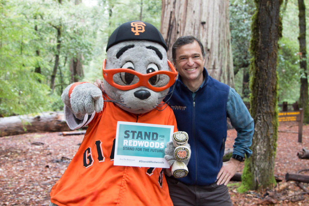 Save the Redwoods League and the San Francisco Giants Celebrate