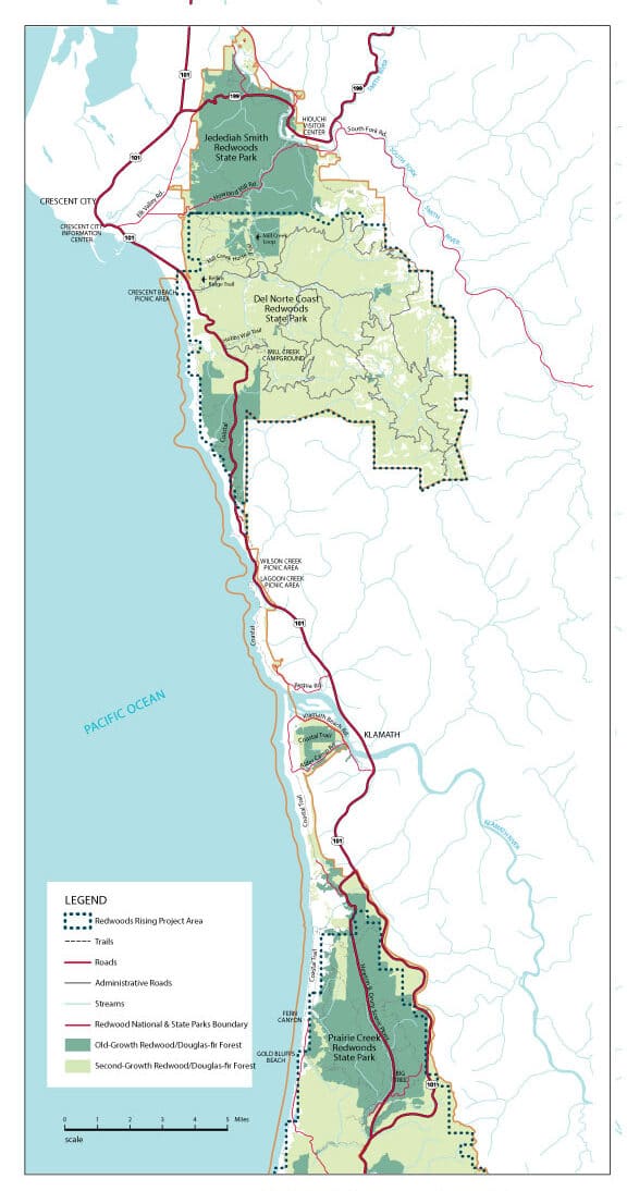 Maps | Save the Redwoods League