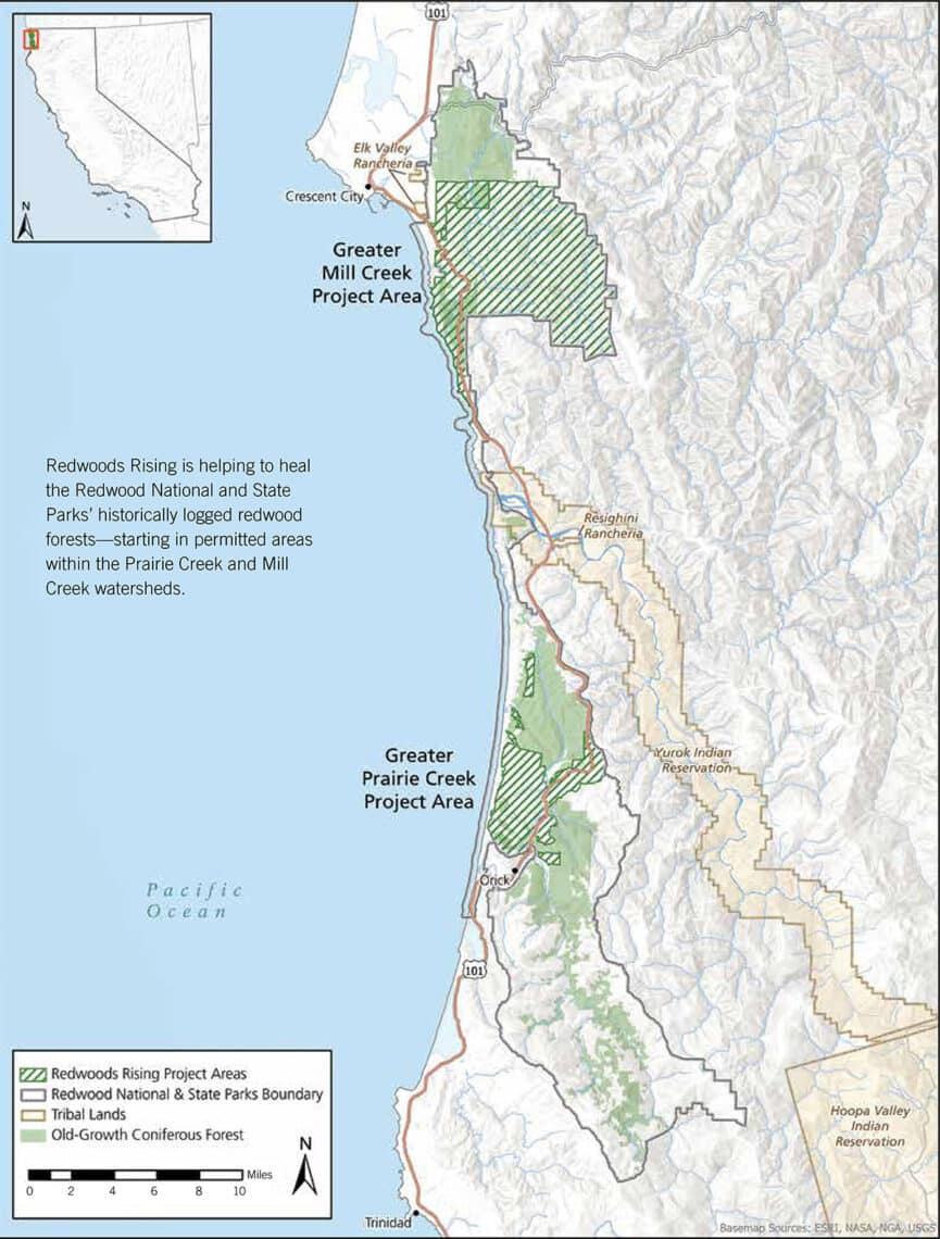 Maps | Save the Redwoods League